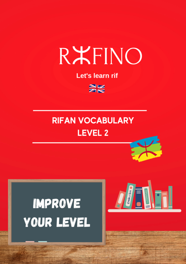 MON LIVRET RIFAIN 2 ANG Rifan Vocabulary - Level 2