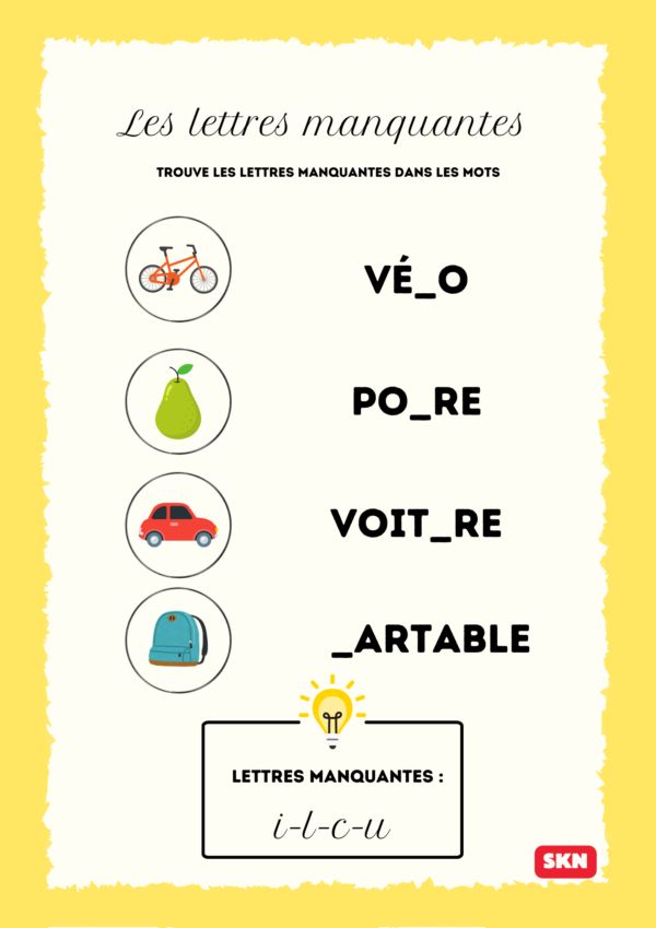 J'APPRENDS EN JOUANT